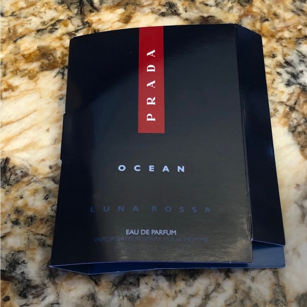 Prada Ocean For Men 1.2ml Sample Vial Spray Card